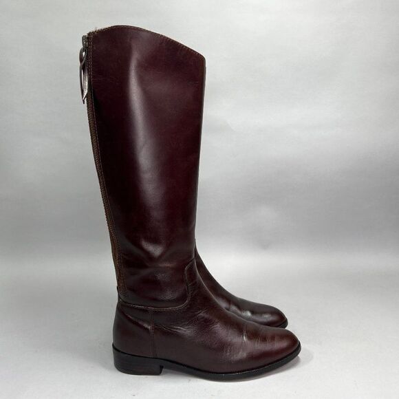 Cole Haan Shoes - Cole Haan Women's Size 6 Arlington Brown Leather Riding Boots